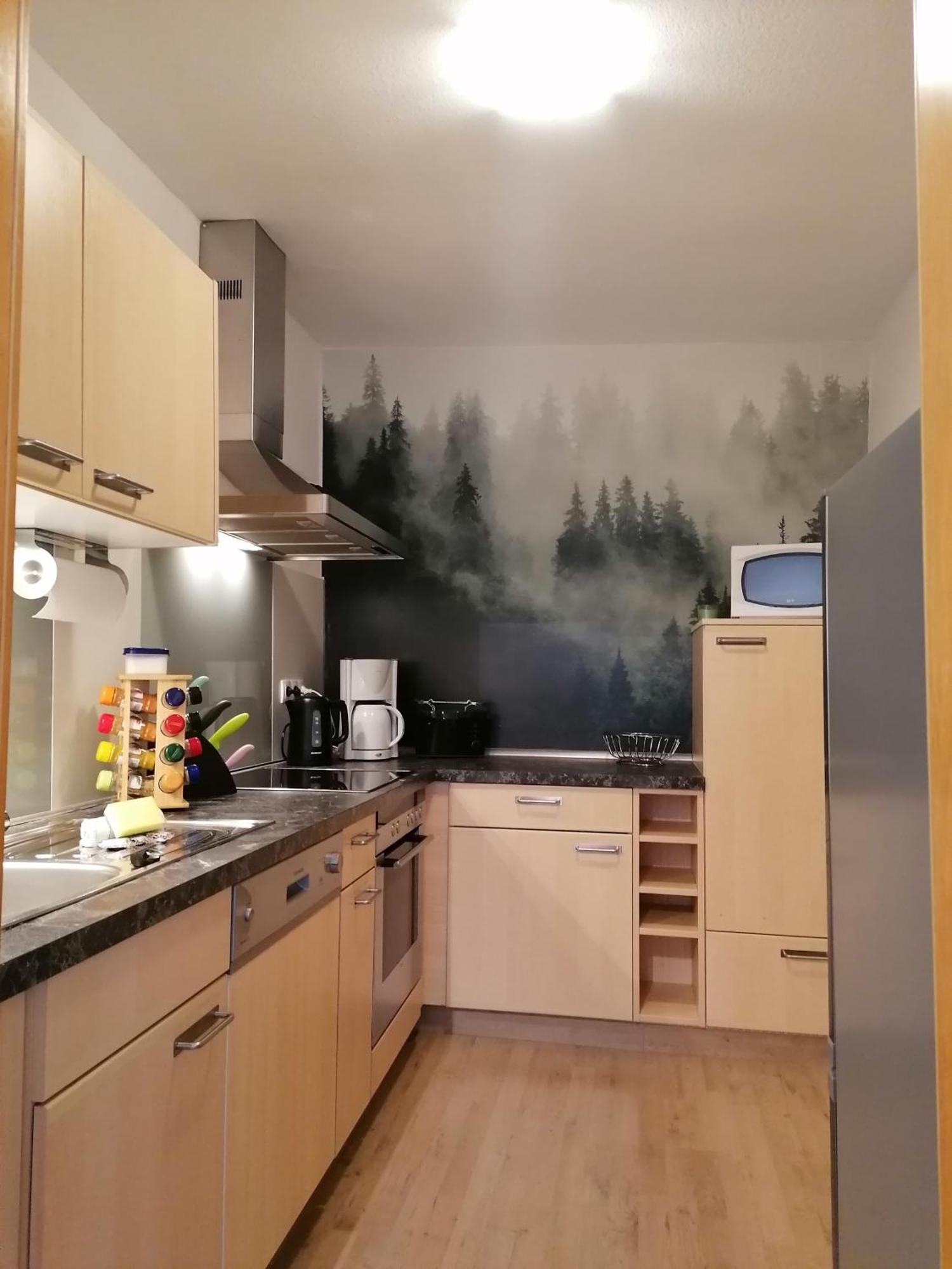 Ferienwohnung Am Reinhardswald -Buchenzweig- Trendelburg Eksteriør billede